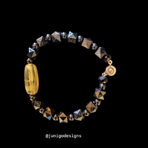 Black Green Mens Bracelet